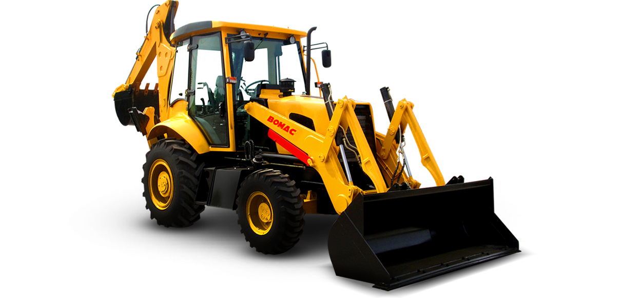 Backhoe Loader Bomac