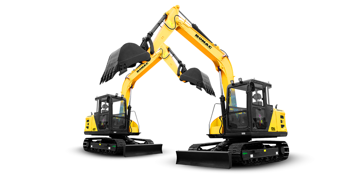 Excavator Bomac